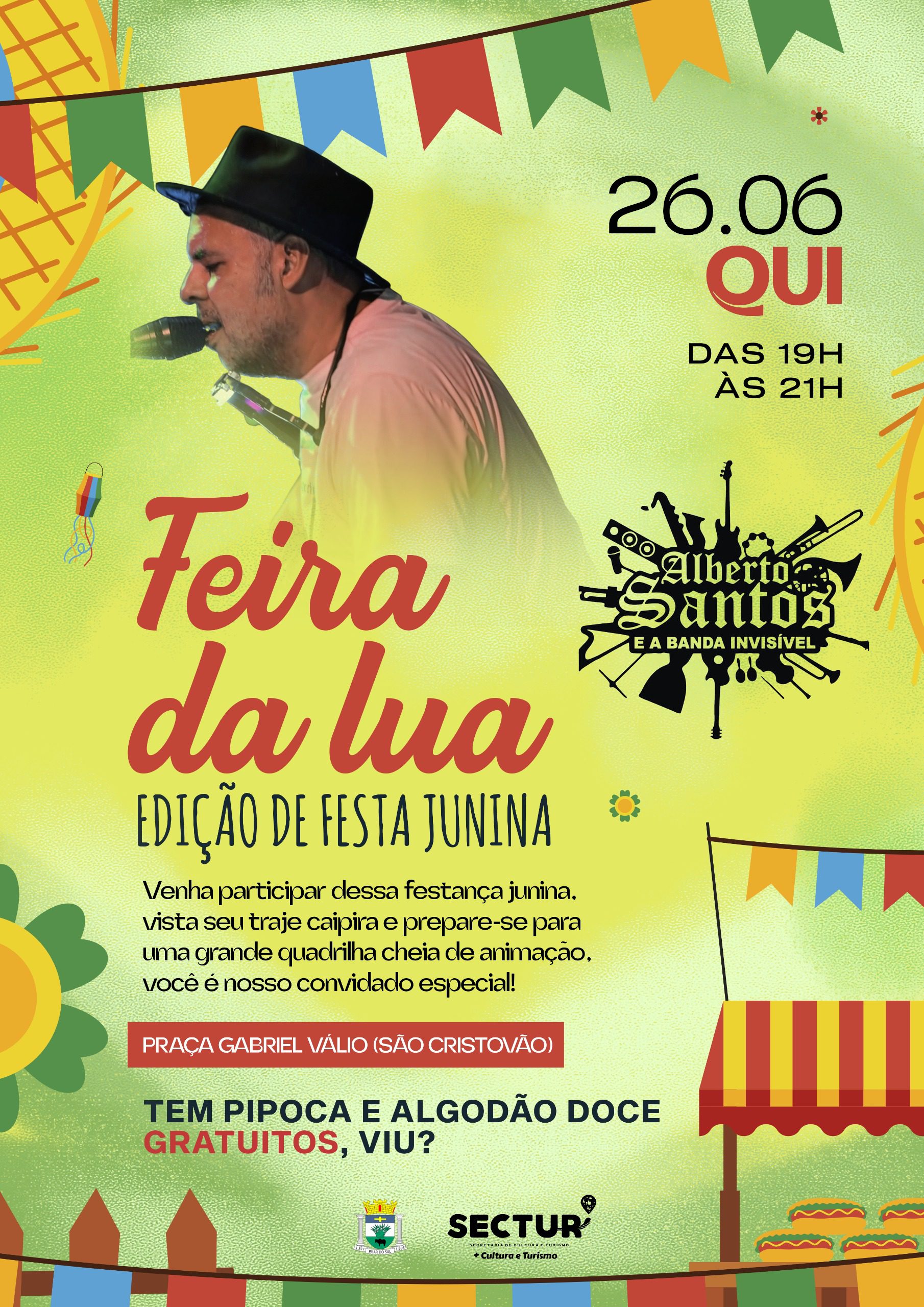 Feira da Lua Pilar do Sul 26-06-2025 Edição Festa Junina