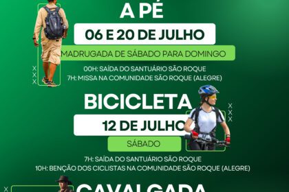 Rota da Fé São Roque julho 2025