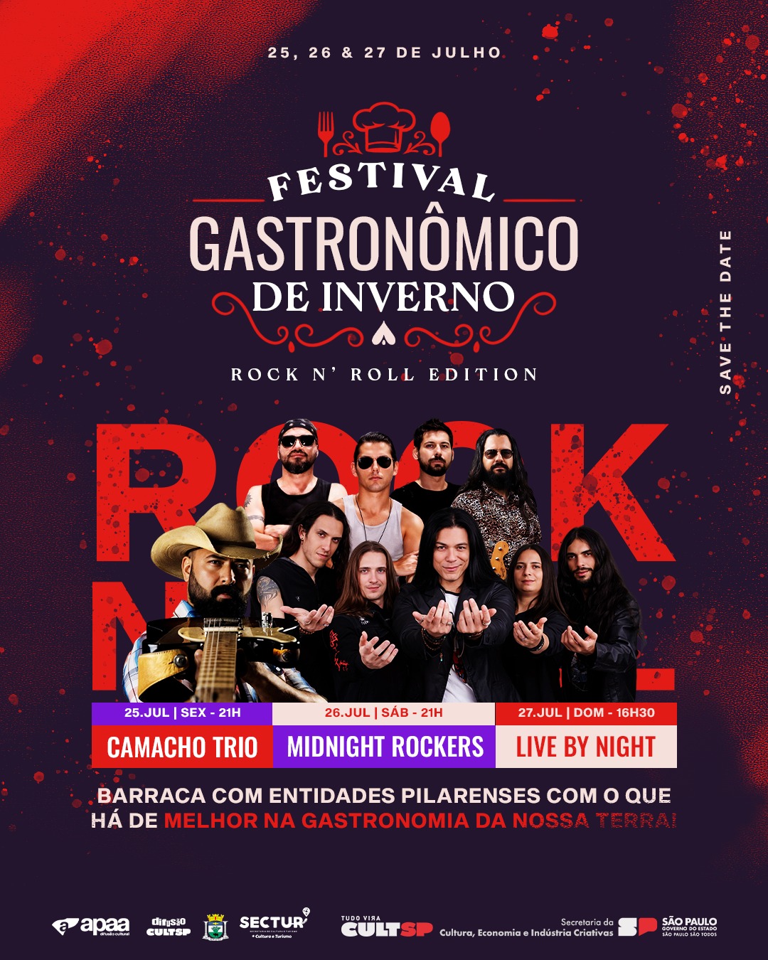 Festival Gastronomico de Inverno Rock Pilar do Sul