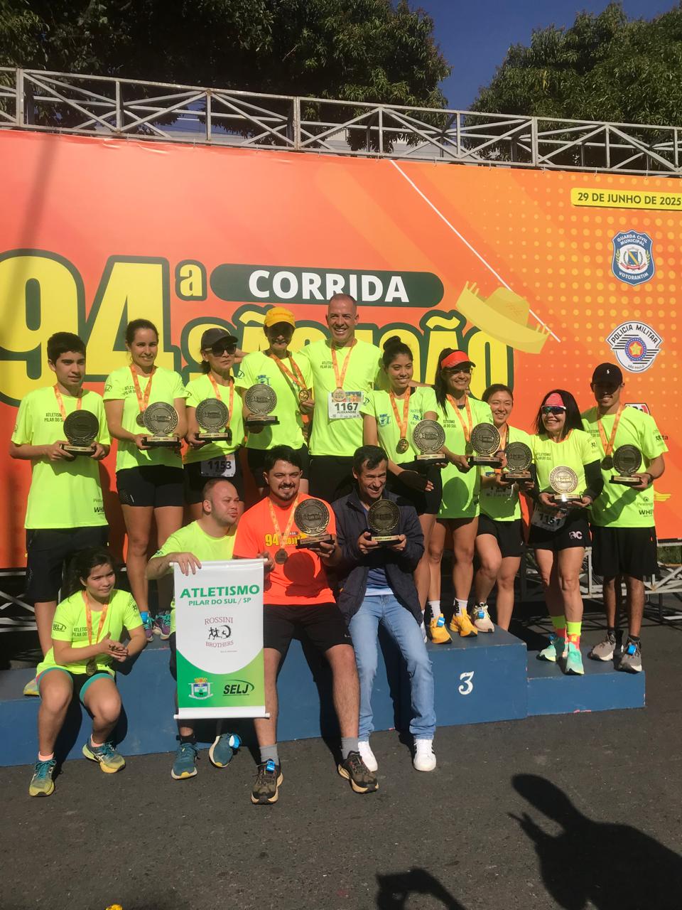 50 atletas pilarenses participaram da corrida de São João em Votorantim