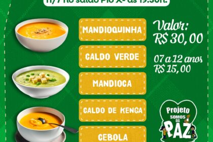 Festival da Sopa Projeto Somos da Paz Pilar do Sul