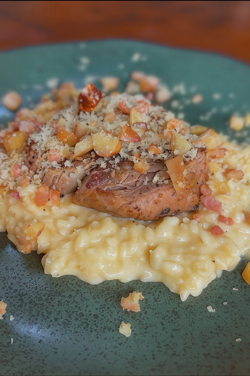 Risoto-de-3-Queijos-com-Farofa-de-Pinhão