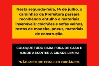 Coleta de Entulhos Bairro Campo Grande Pilar do Sul