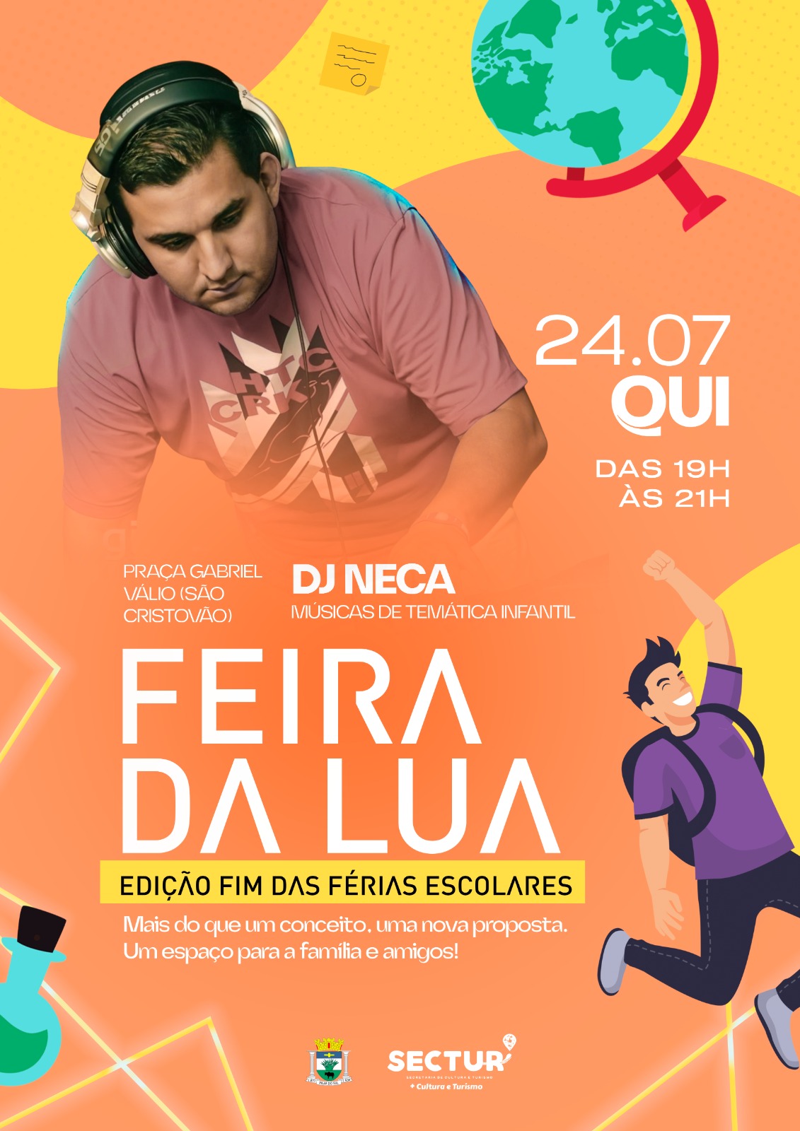 Feira da Lua 24-07 especial de gim de férias