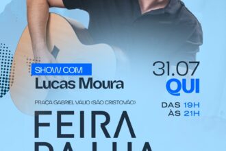 Feira da Lua 31-07 show com Lucas Moura
