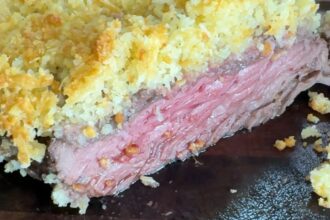 Receita de Fraldinha com crosta crocante – Rafa Tá Na Cozinha