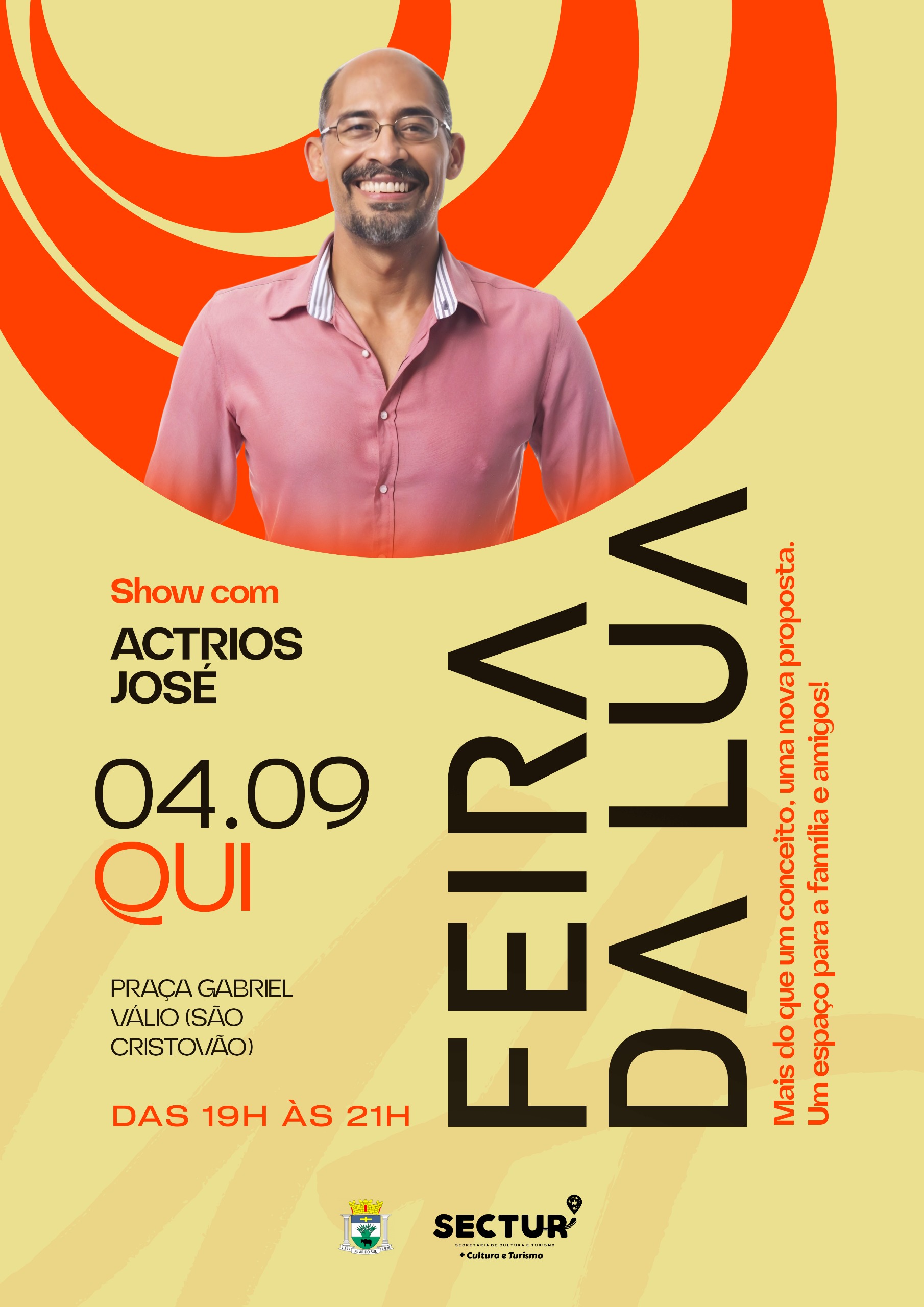 Feira da Lua Pilar do Sul 04-09 show com Actrios José