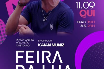 Feira da Lua Pilar do Sul 11-09 show com Kaian Muniz