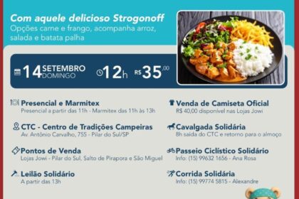 Almoço Solidário GPACI 10 anos Pilar do Sul