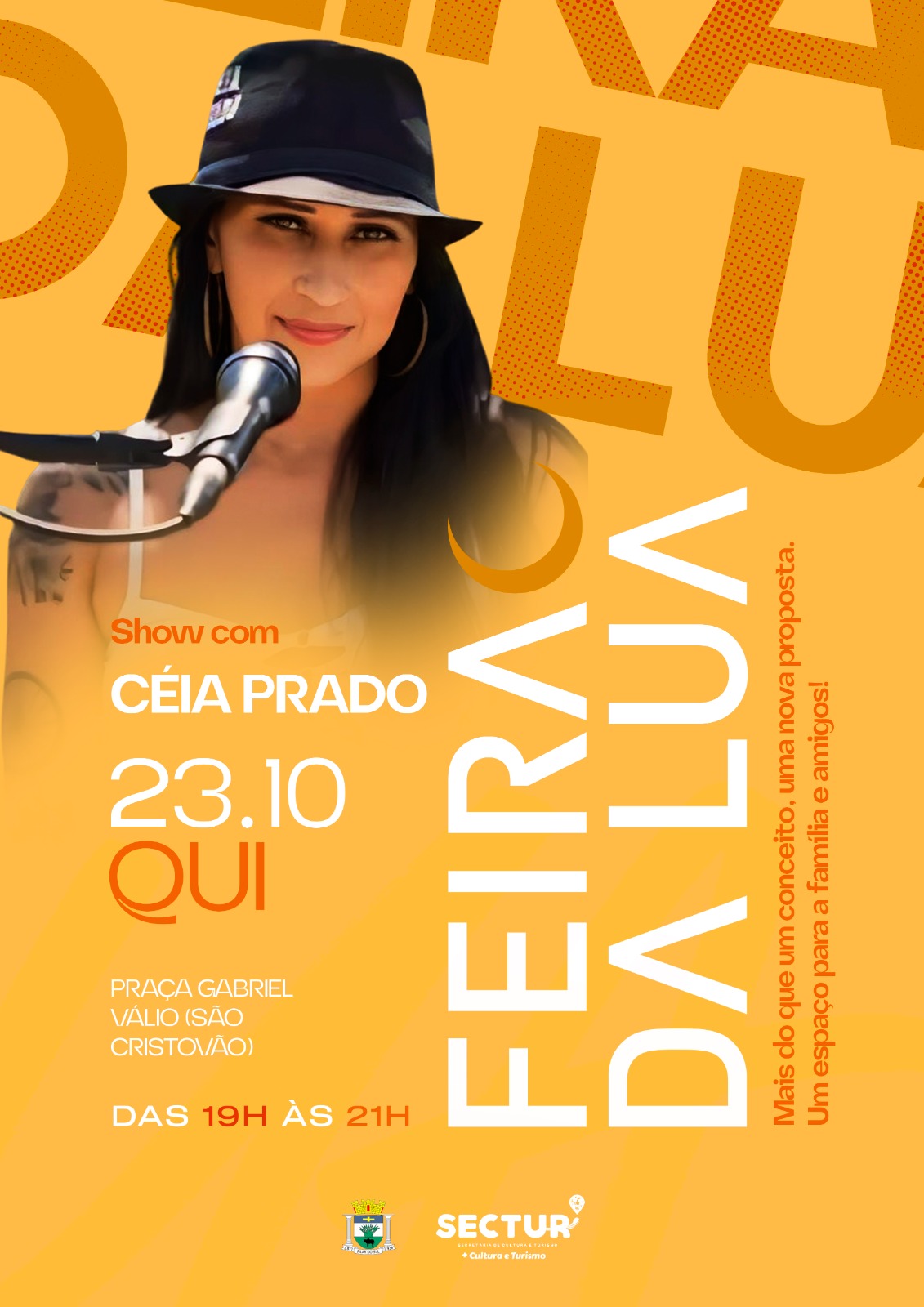Feira da Lua Pilar do Sul 23-10 show com Ceia Prado